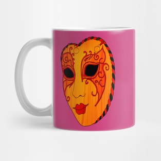 Oriental Mask Mug